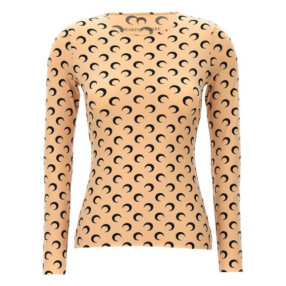 Marine Serre Women 'Moon Printed Jersey' Top
